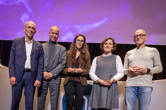 ceremony for the presentation of the CNRS Gold Medal for Innovation to Alain Wagner