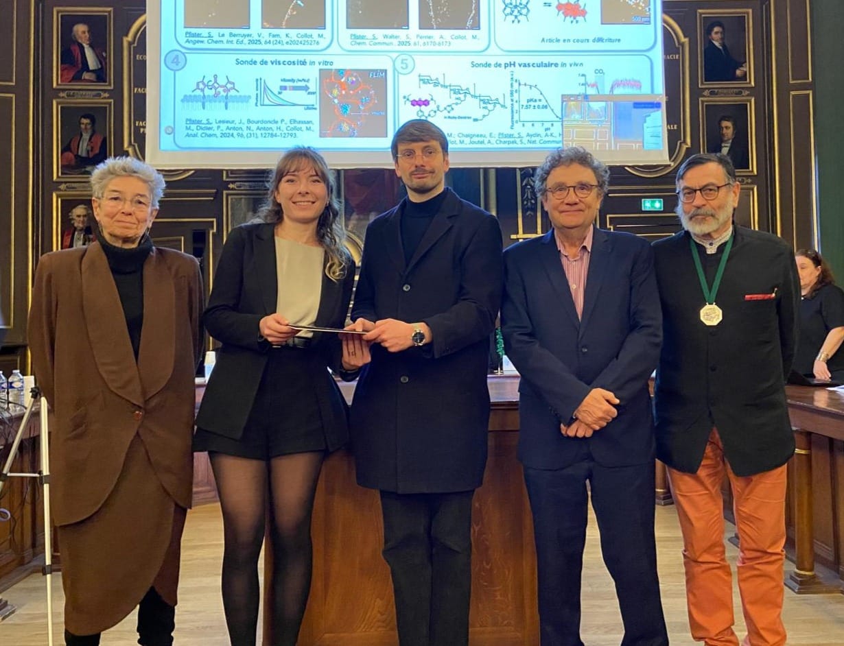 remise du prix de thèse